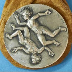 Stjernetegn i sølv og bronce