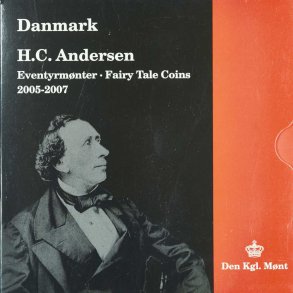 Mønter, medaljer og sæt.