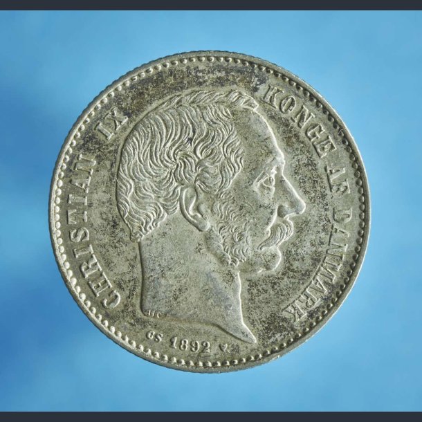 1 kr. 1892 - flot mnt