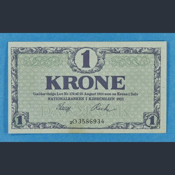1 kr. 1916-1921 - bedre kvalitet