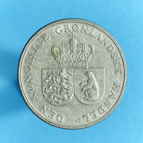 Grnland 1 kr. 1960