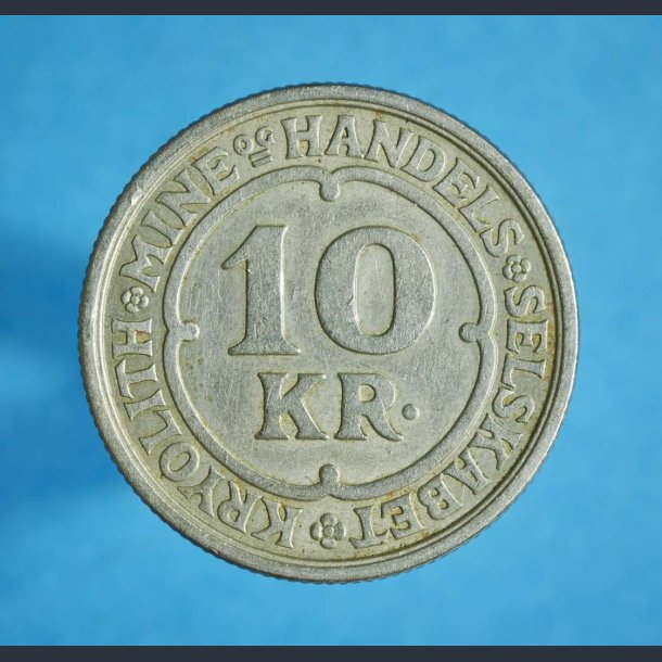 10 kr. 1922 Kryolith