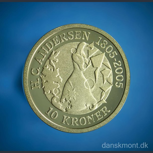10 kr. guld 2006 "Snedronningen" i skrin med certifikat