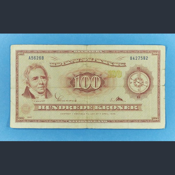 100 kr. 1961-1970 - meget brugt