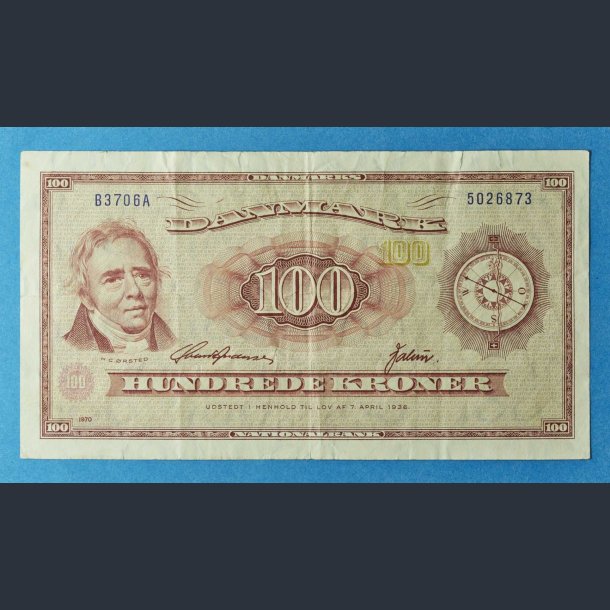 100 kr. 1970 - kv. 1