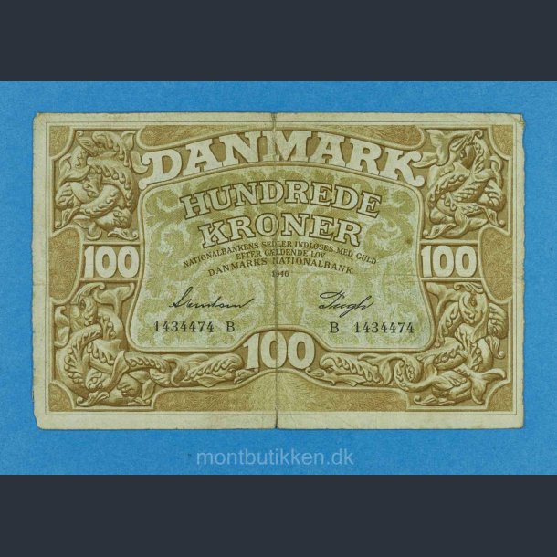 100 kr. Heilmann III 1938-1943