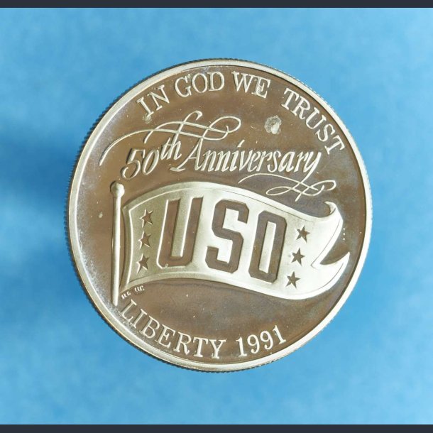 1991 Dollar - USO 50TH Anniversary