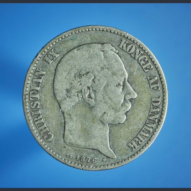 2 kr. 1876 - cirkuleret
