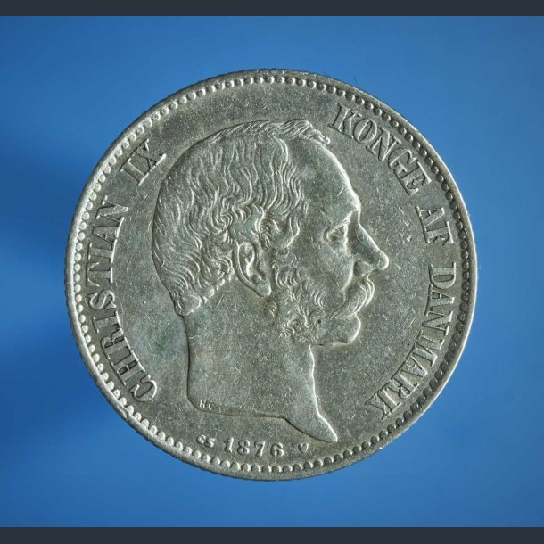 2 kr. 1876 - Pnt eksemplar