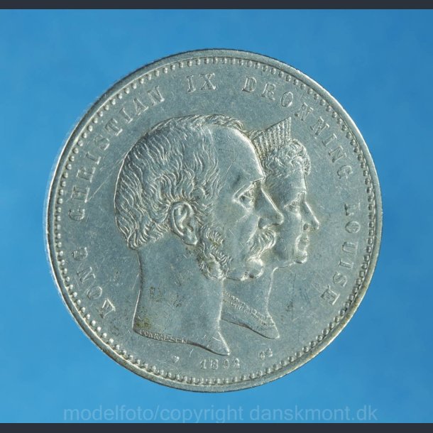 2 kr. 1892 kv. 1+