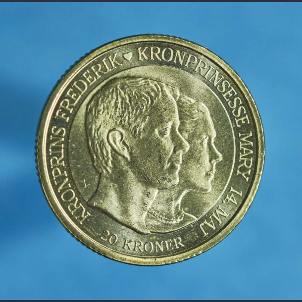 20 kr. 2004 - Kronprinseparrets bryllup