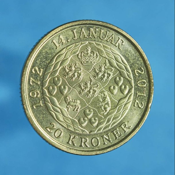 20 kr. 2012 - 40 rs regeringsjubilum