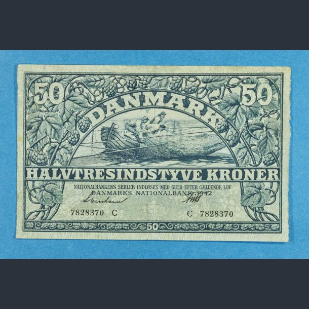 50 kr. 1942 - Friis