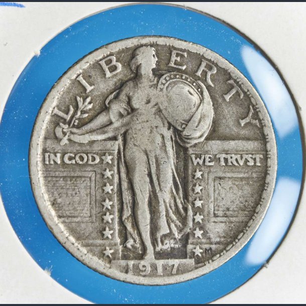 USA quarter 1917