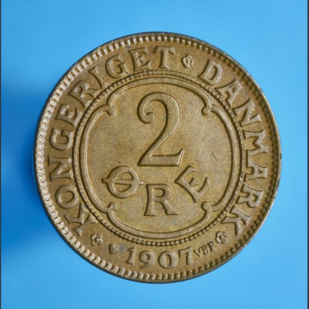 Danmark 2 re 1907 - kv.0/01