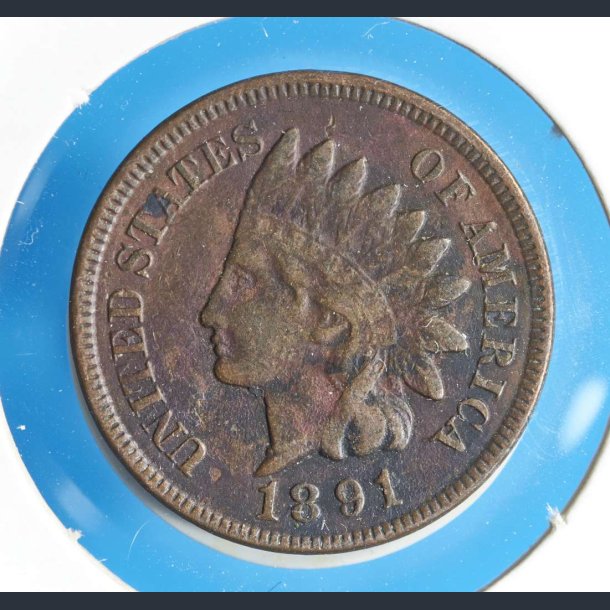 USA 1 cent 1891