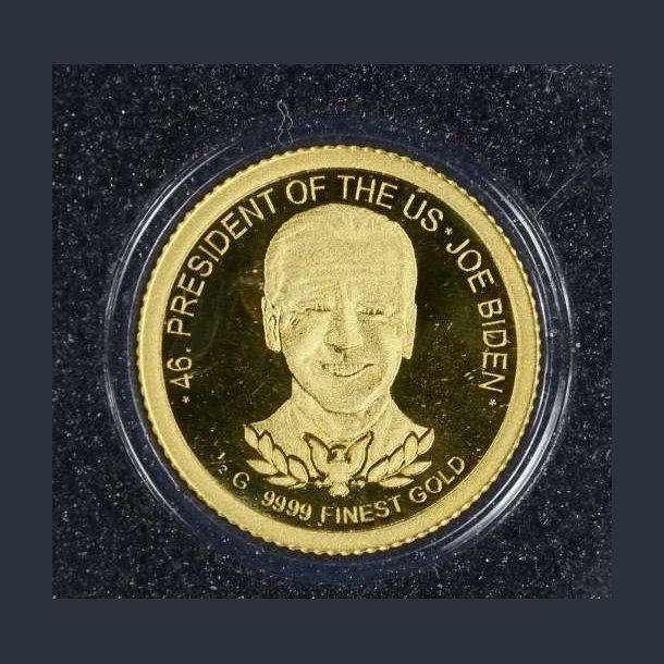 Liberia 25 Dollars 2020 guld - Joe Biden