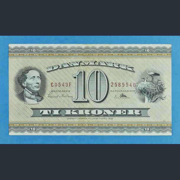 10 kr. 1954 C0 - kv. 1++