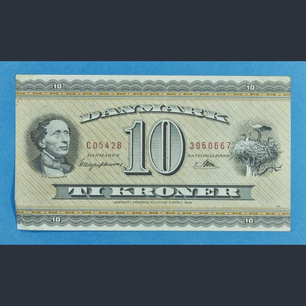 10 kr. 1954 C0 - kv.1+