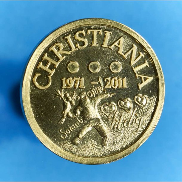 Christiania 40 rs jubilum 2011 guld