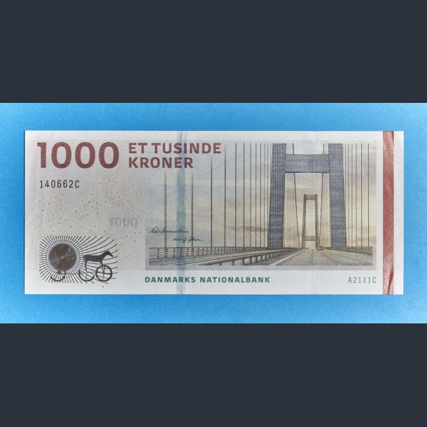 1000 kr. 2011 A2 Niels Bernstein kv. 1++