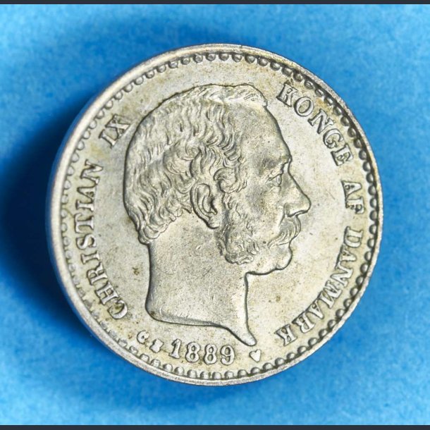 Danmark 10 re 1889 - kv.1++