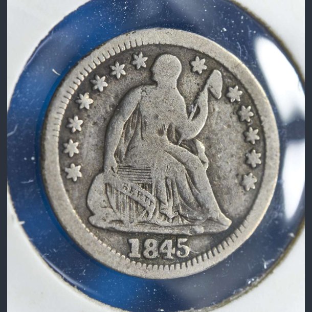 USA Half Dime 1845 