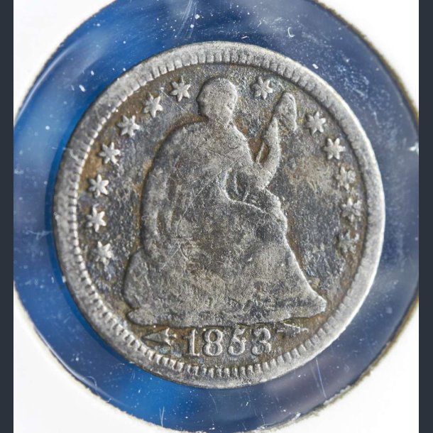 USA Half Dime 1853 