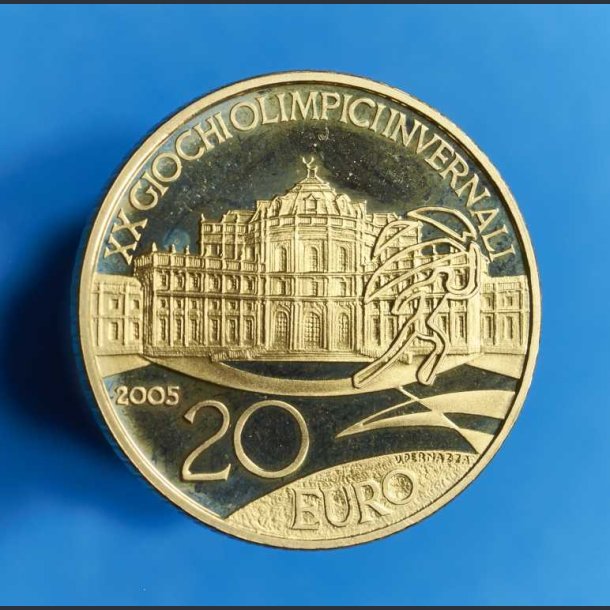 Italien 20 Euro 2005 - Vinter OL 2006 Torino