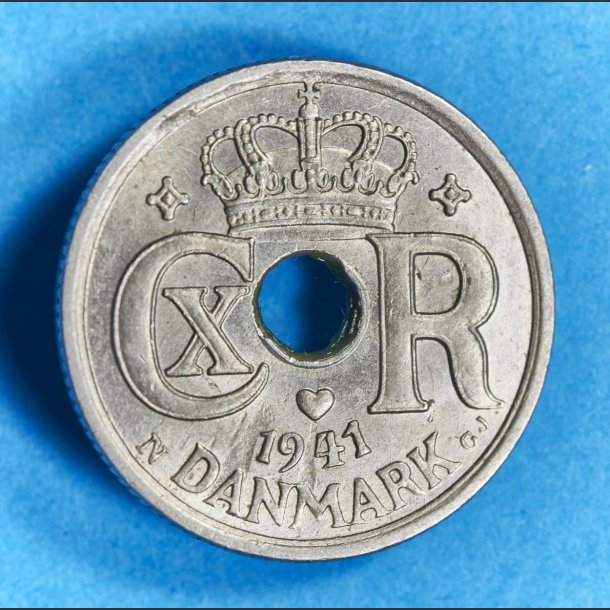 Danmark 10 re 1941 - kv.1+