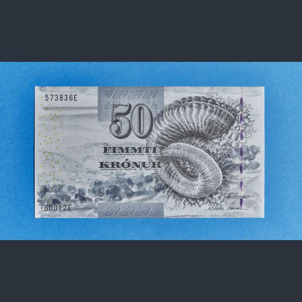 Frerne 50kr. 2001 unc - Litra B0