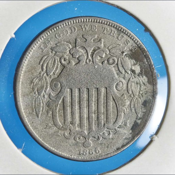 USA 5 cents 1866