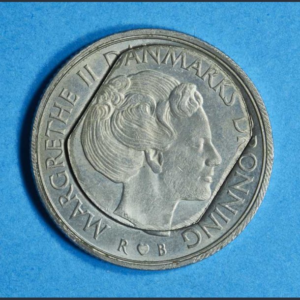 Danmark 1 kr. 1984 - Udskret