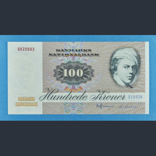 Danmark 100 kr. 1986 D1 - Hoffmeyer - kv.0/01