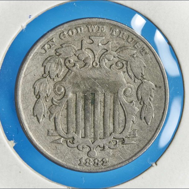 USA 5 cents 1882