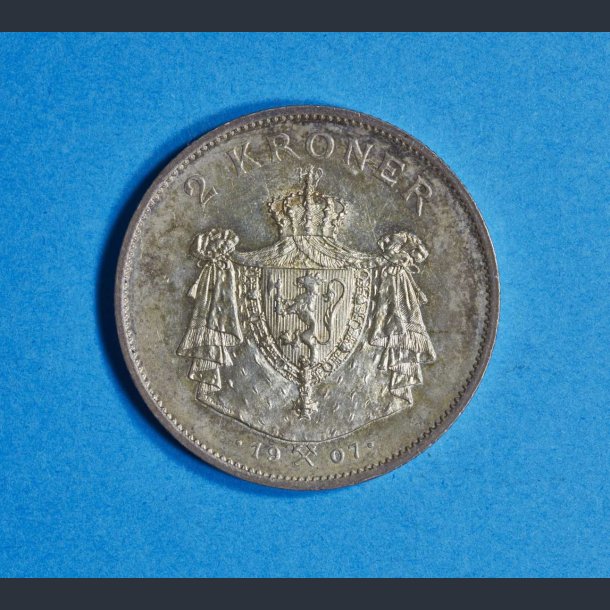 Norge 2 Kroner 1907 - Haakon VII