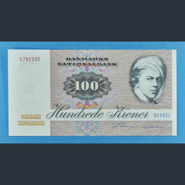 Danmark 100 kr. 1986 D2 - O. Thomasen - kv.0/01