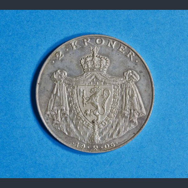 Norge 2 Kroner 1906 - Haakon VII