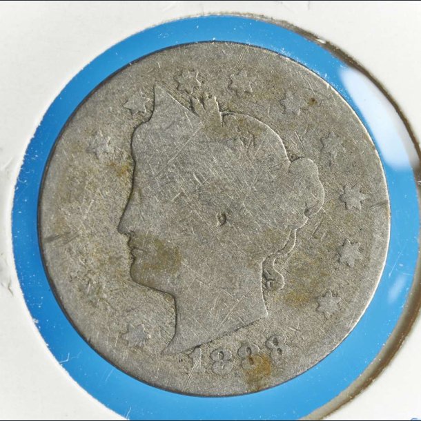 USA 5 cents 1888