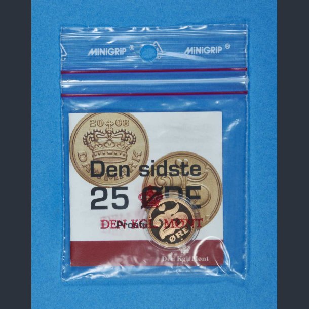 25 re 2008 Proof - Den sidste 25 re