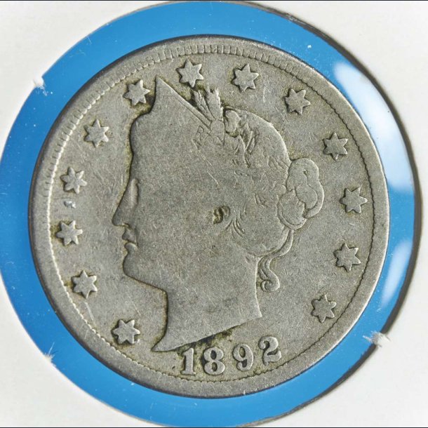 USA 5 cents 1892