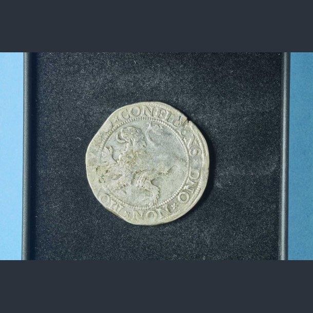 Holland Lion Daalder 1575-1713 i skrin med certifikat