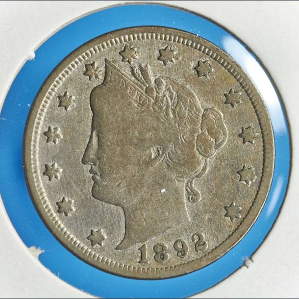 USA 5 cents 1892