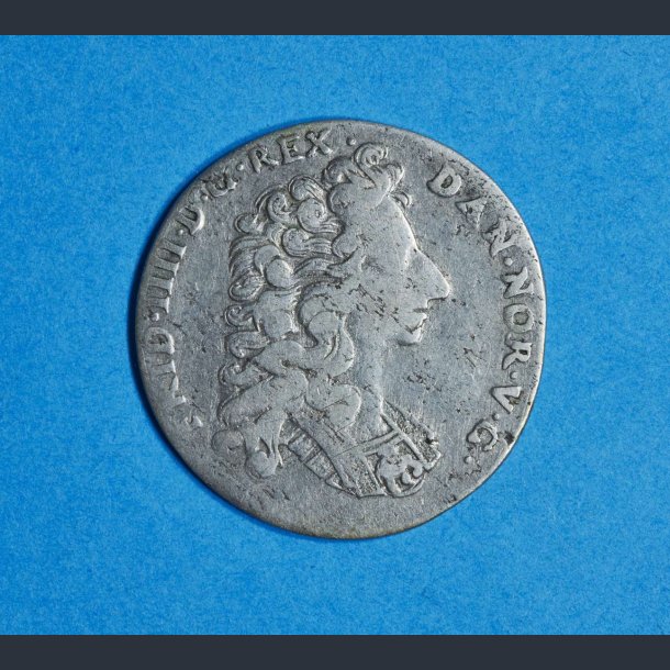 Norge 16 Skilling 1715 - Frederik IV 