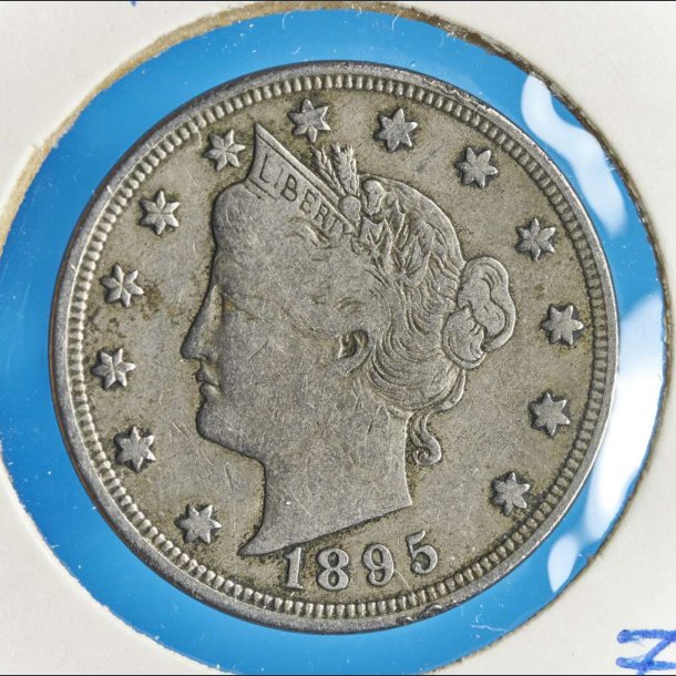 USA 5 cents 1895