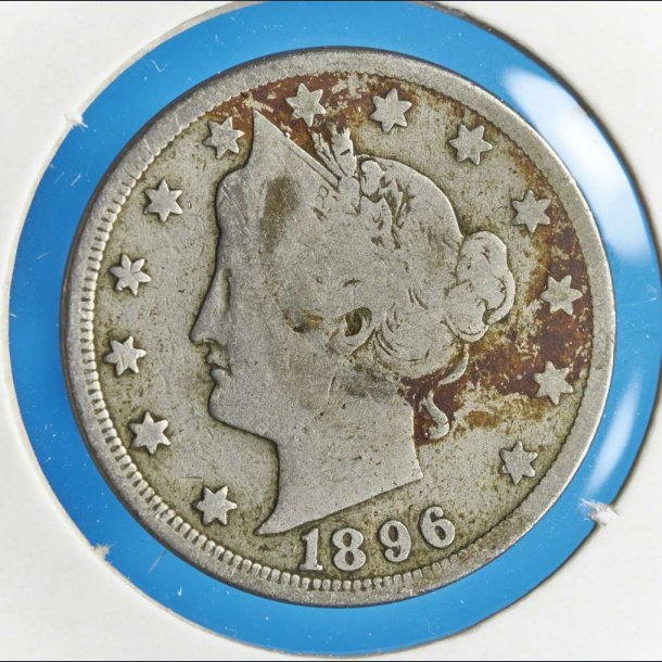 USA 5 cents 1896