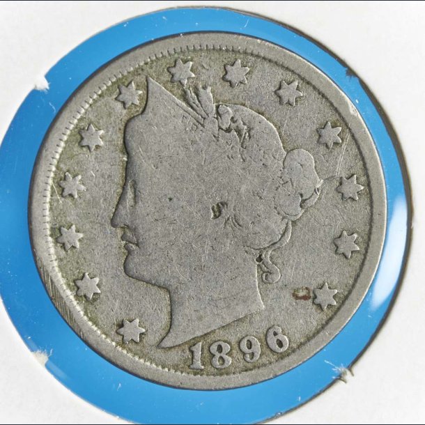 USA 5 cents 1896