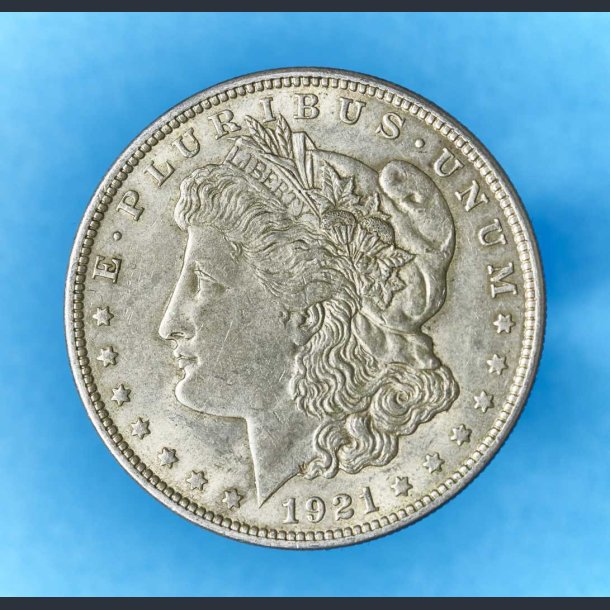 USA 1 dollar 1878-1921 "Morgan Dollar" - Bedre eksemplar