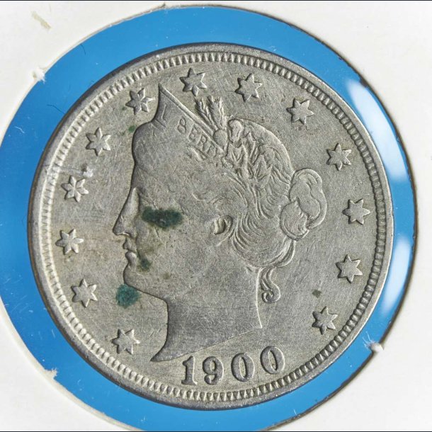 USA 5 cents 1900