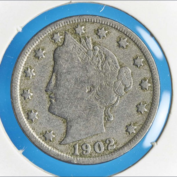 USA 5 cents 1902